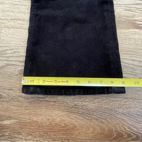 Hudson black corduroy boot cut pants 27 - Picture 10 of 11